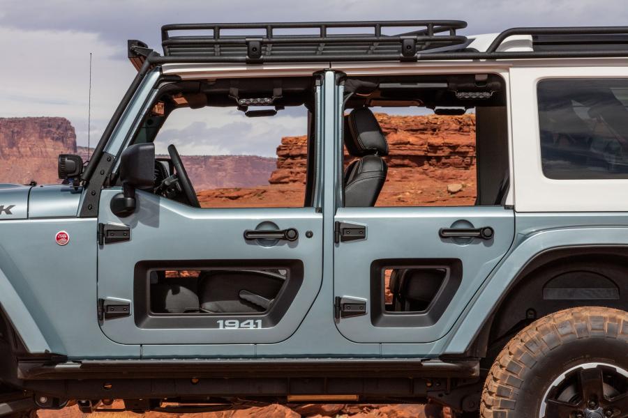 Детали экстерьера Jeep Switchback Concept (JK) 2017 года  (фото 9 из 20)